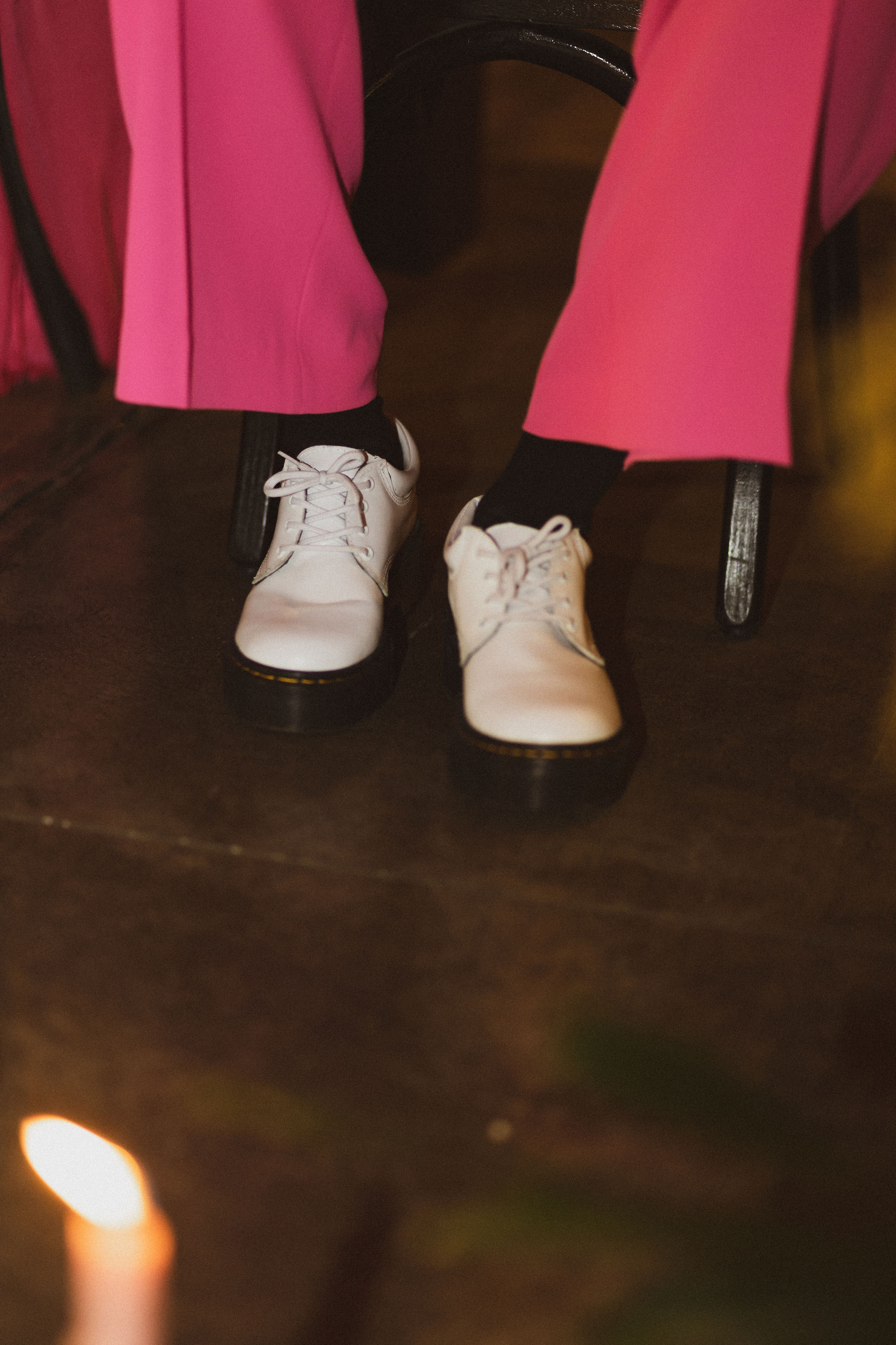 Escena alta y delicada de la boda Aesthetic Bloom