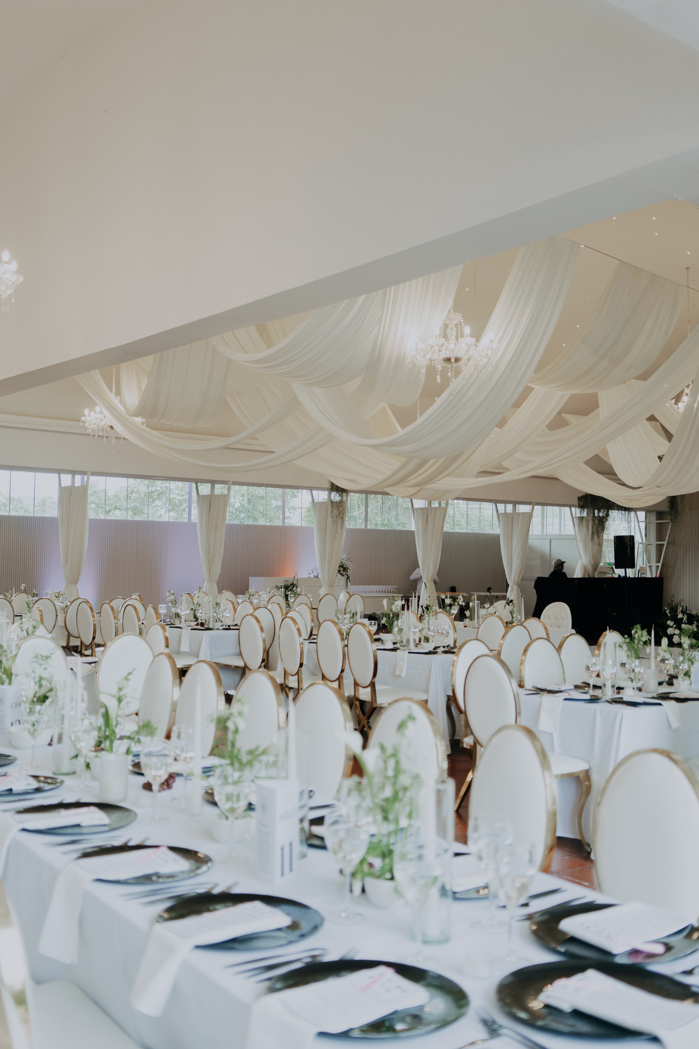 Botanical Reverie wedding architecture and space design