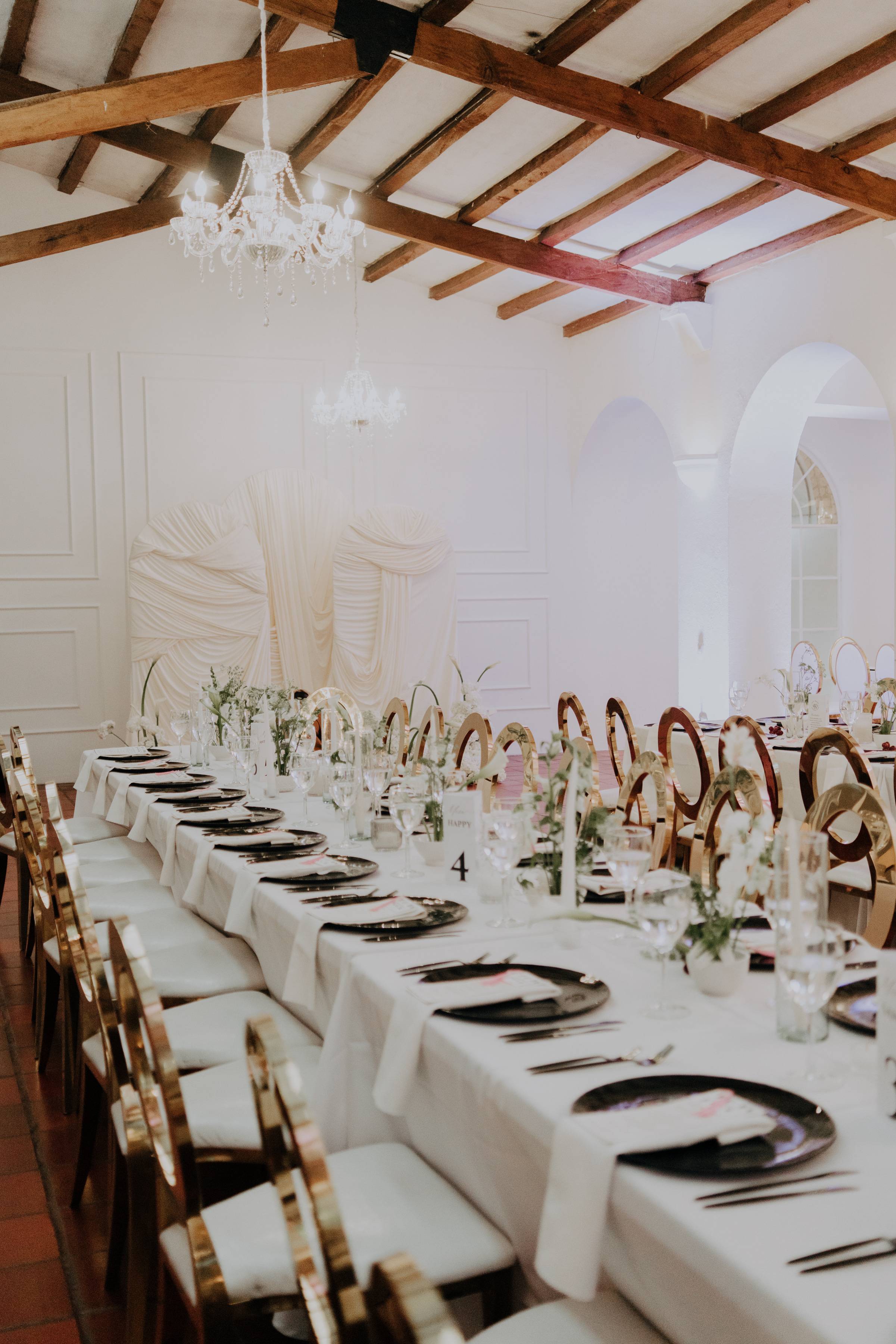 Botanical Reverie wedding table decoration detail