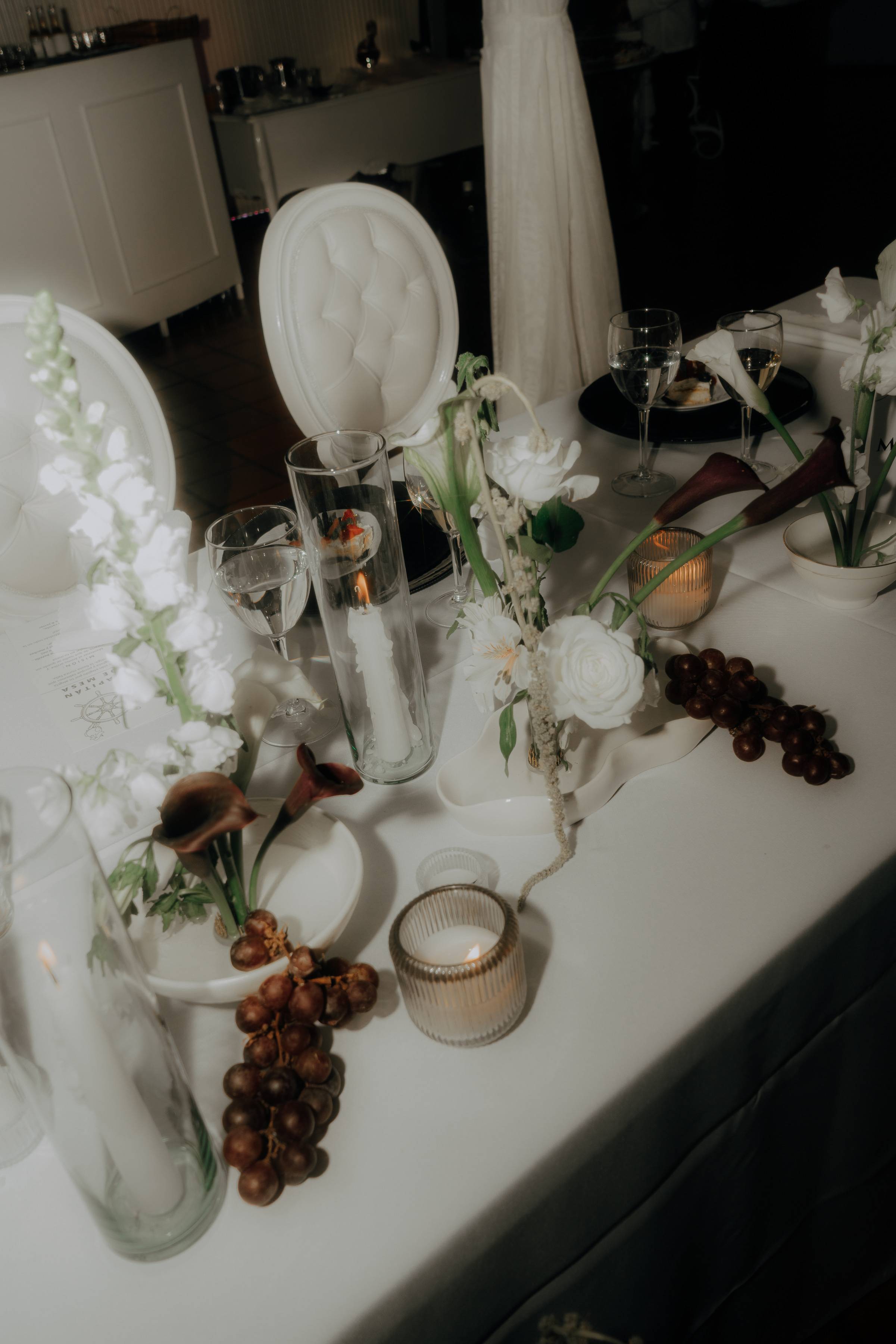 Botanical Reverie wedding table design editorial setting